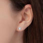Nova Star® Lab Grown Diamond Gold Plated Stud Earrings - image 5