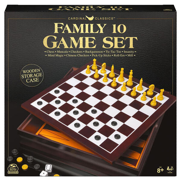 Spin Master Cardinal Classic Family 10 Set Game Center - image 