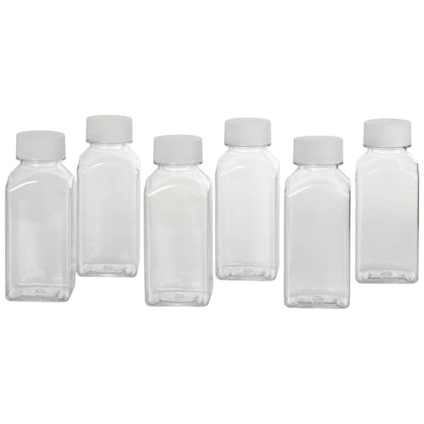 Gourmet Kitchen 8oz. Juice Bottle Set - Set of 6 - image 