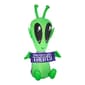 National Tree 84in. Inflatable Halloween Alien with Sign - image 1