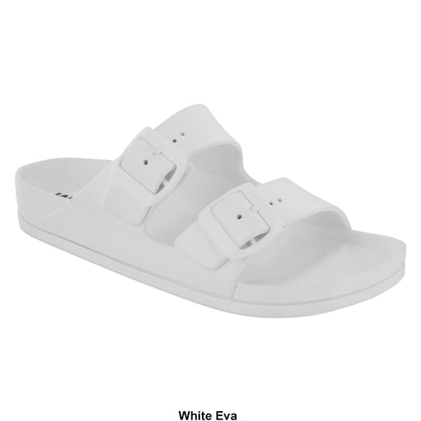 Womens Mia Jasmin Solid Slide Sandals
