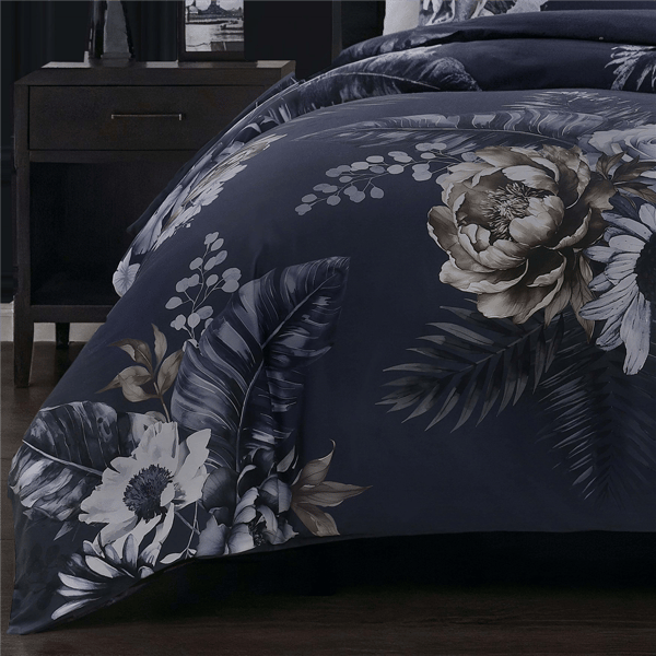 Bebejan® Forget Me Not Cotton 3pc. Reversible Duvet Cover Set