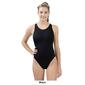 Womens Dolfin&#174; Basic Solid Performance One Piece Swimsuit - image 6