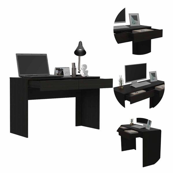 FM FURNITURE Tampa Two Drawers Computer Desk