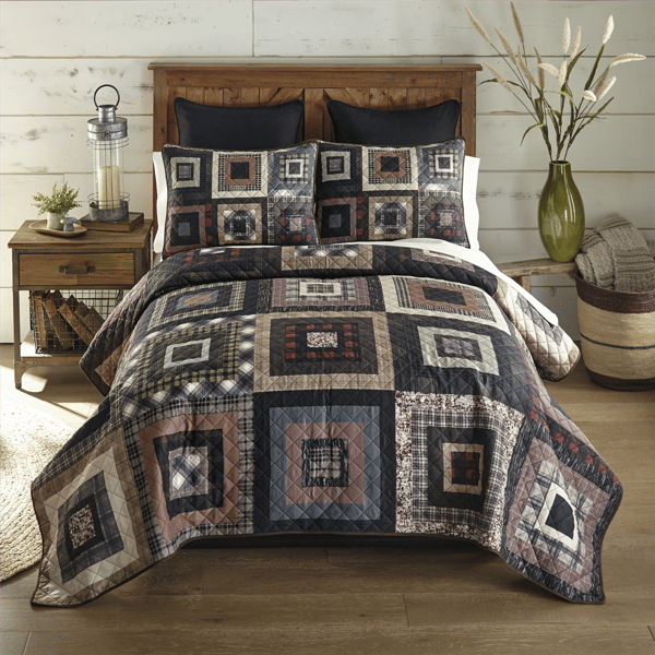 Donna Sharp Lodge Square Quilt Set
