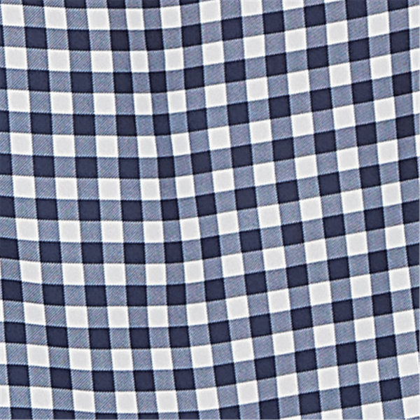 Petite Emaline Sapphire Serenade II Sleeveless Gingham Blouse