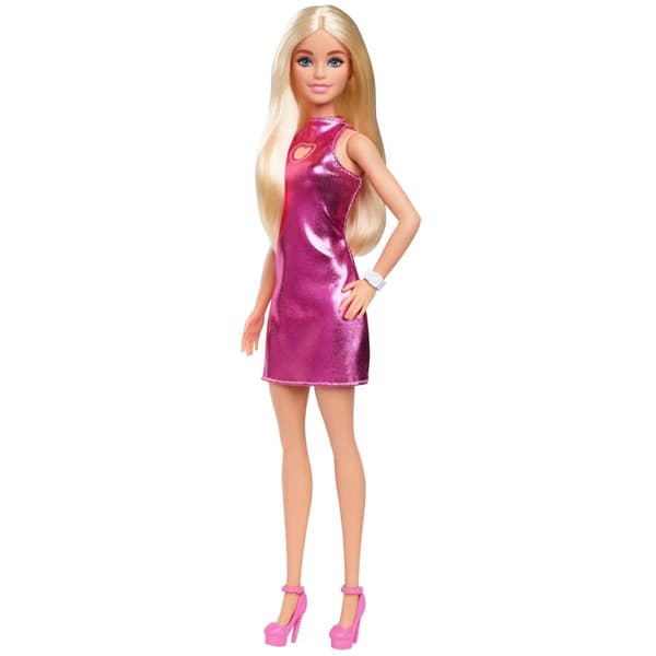Barbie&#40;R&#41; 12in. Fashionista Heart Dress Doll - image 