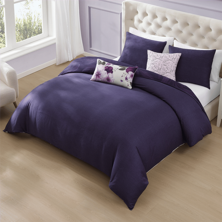 Bebejan Morning Glory 5pc. Reversible Comforter Set