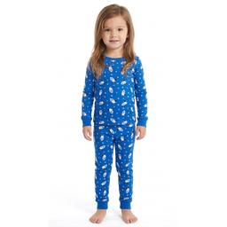 Toddlers Pillow Talk Long Sleeve Winter Penguin Pajama Set