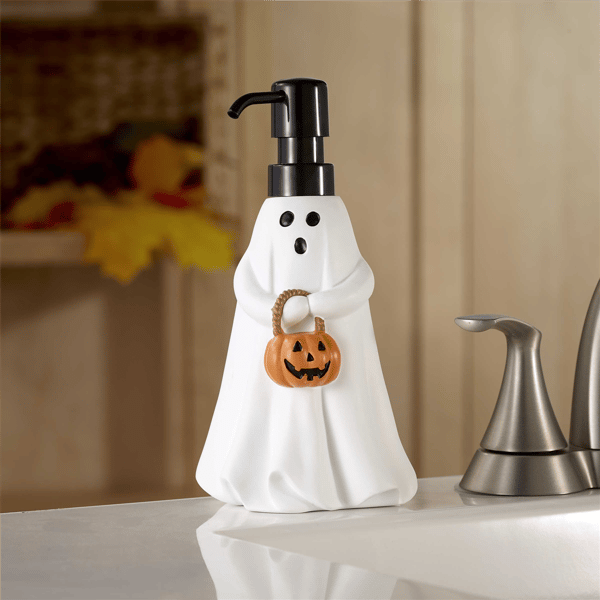 Avanti White Ghost Soap & Lotion Dispenser