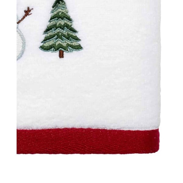 Avanti Winter Snowman 2pk Embroidered Towel Collection