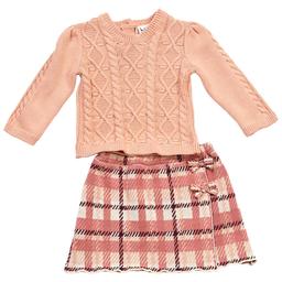 Baby Girl (12-24M) Nicole Miller 2pc. Sweater & Skirt Set