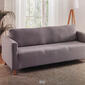 Teflon Embossed Stretch Sofa Slipcover - image 3