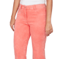Womens Ruby Rd. Set Sail Sunwashed Cuffed Straight Leg Jeans - image 5