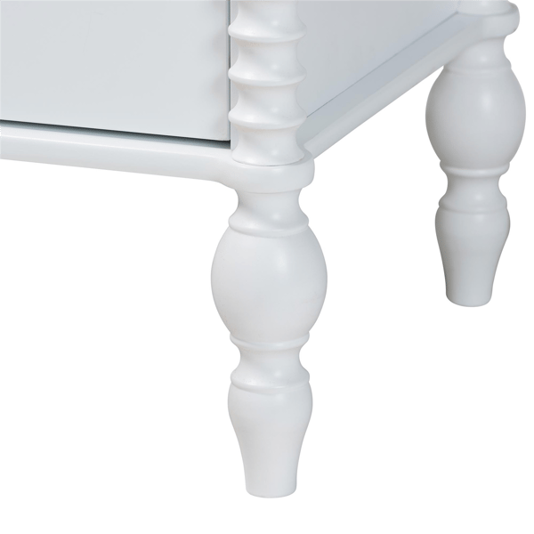 Baxton Studio Callison Spindle 6-Drawer Farmhouse Dresser