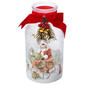 Transpac Santa Sleigh Glass Jar Decor - image 1