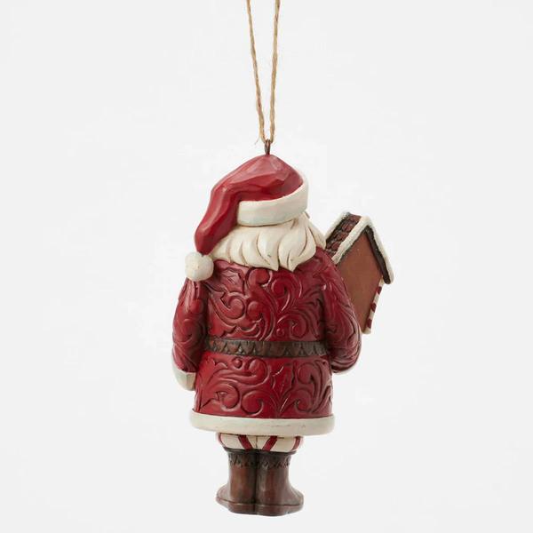 Jim Shore Gingerbread Santa Ornament