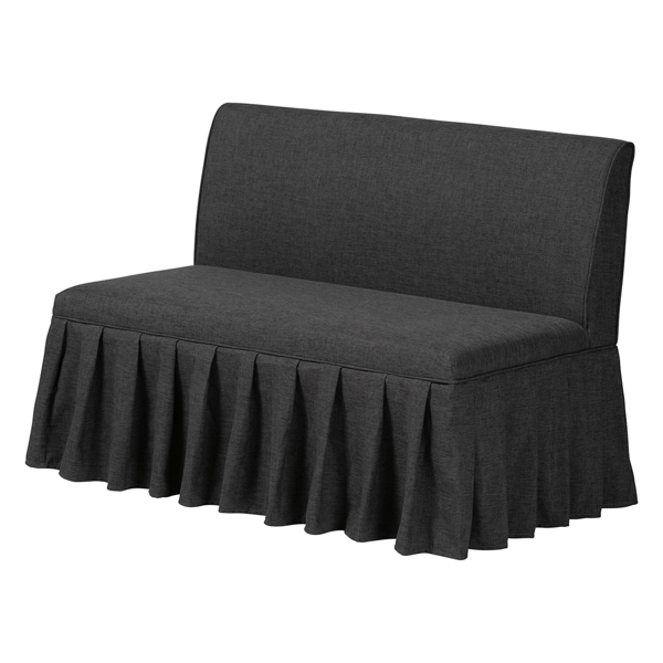 Baxton Studio Richard 3pc. Fabric Upholstered Dining Nook Set