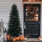 Puleo International 7ft. Black Carson Pine Christmas Tree - image 3