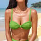 Womens Cupshe Green Knotted Bralette Bikini Top - image 1