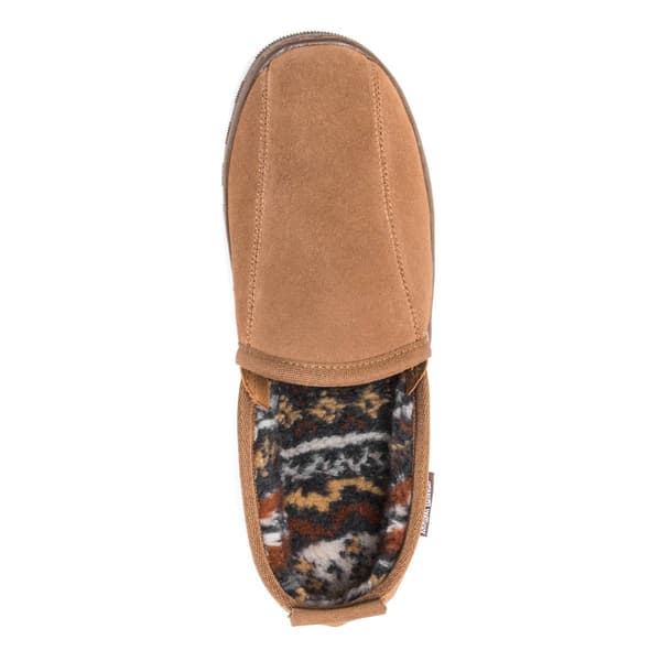 Mens MUK LUKS&#174; Eric Berber Suede Slippers