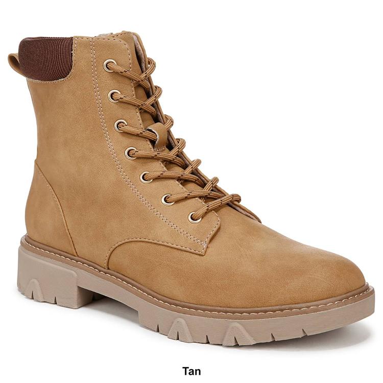 Womens Dr. Scholl''s Headstart Combat Ankle Boots