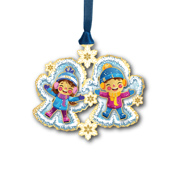 Beacon Design Snow Angels Ornament - image 
