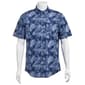 Mens Chaps Cotton Button Down Shirt - Blue Stone - image 1