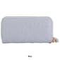 Womens Sasha Geometric Texture Zip Around Wristlets - image 2