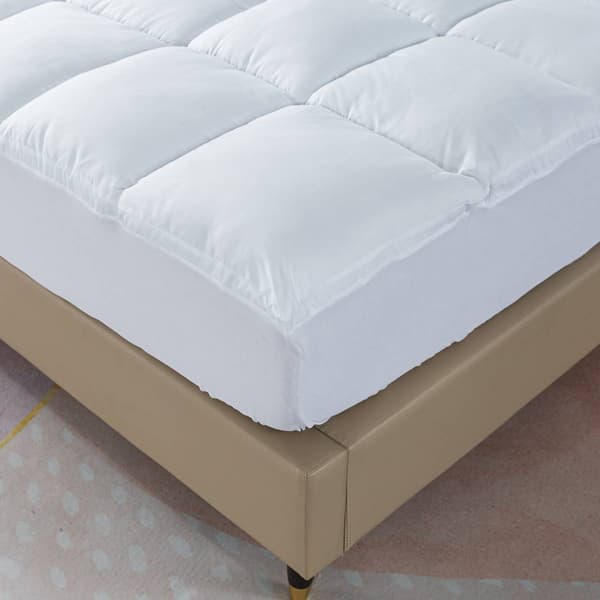 St. James Home Premium Overfilled King Mattress Topper