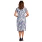 Plus Size Connected Apparel Short Sleeve Lace Pocket A-Line Dress - image 2