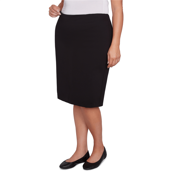 Plus Size Emaline Replenishment Ponte Pencil Skirt