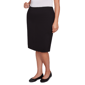 Plus Size Emaline Replenishment Ponte Pencil Skirt - image 3