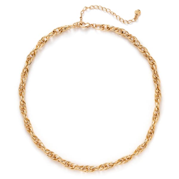 Wearable Art Gold-Tone 18in. Loose Rope Chain Necklace - image 