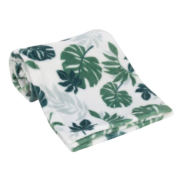 Little Love by NoJo Palm Leaf Baby Blanket