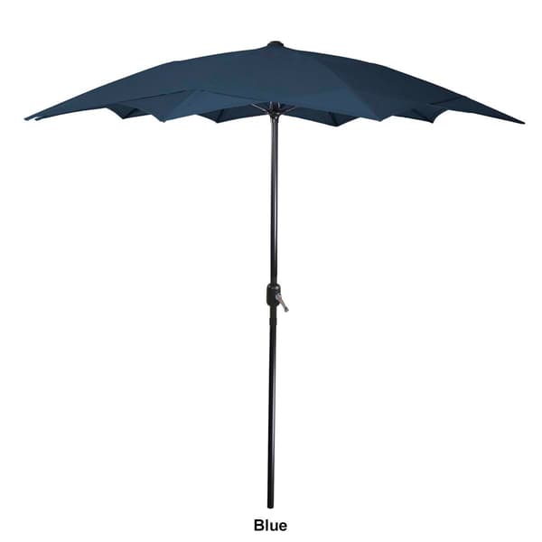 Northlight Seasonal 8.5ft. Outdoor Patio Lotus Umbrella