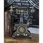 9th &amp; Pike® Black Brass Vintage Antique Phone - image 2