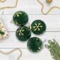 Northlight Seasonal 3in. Velvet Christmas Ornaments - Set of 4 - image 2