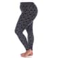 Plus Size White Mark High-Rise Heart Print Leggings - image 3