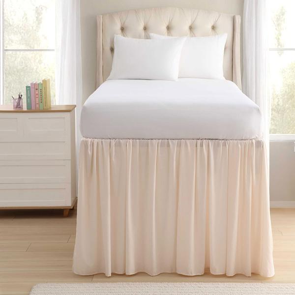 Laura Ashley® Washed Microfiber Bed Skirt