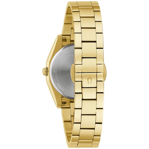 Womens Bulova Surveyor Gold-Tone Bracelet  Watch - 97P172