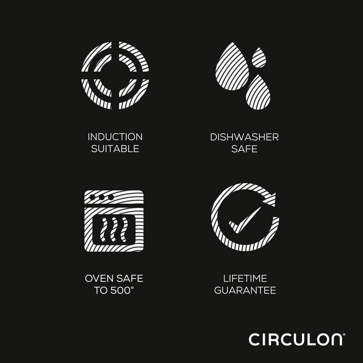 Circulon® 12pc. Stainless Steel Cookware and Utensil Set