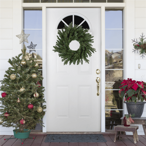 Northlight Real Touch™ Pre-Lit Grande Spruce Christmas Wreath