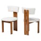 Baxton Studio Kyren Modern Cream Boucle Dining Chair - image 1