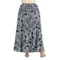 Plus Size 24/7 Comfort Apparel Paisley A-Line Skirt - image 2