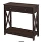 Convenience Concepts Oxford 1 Drawer Entryway Hall Table - image 12