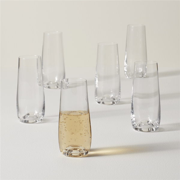 Lenox® Tuscany Classics Stemless Flute Glasses - Set of 6