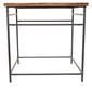 9th & Pike® Brown Wood Rustic Accent Table - image 6