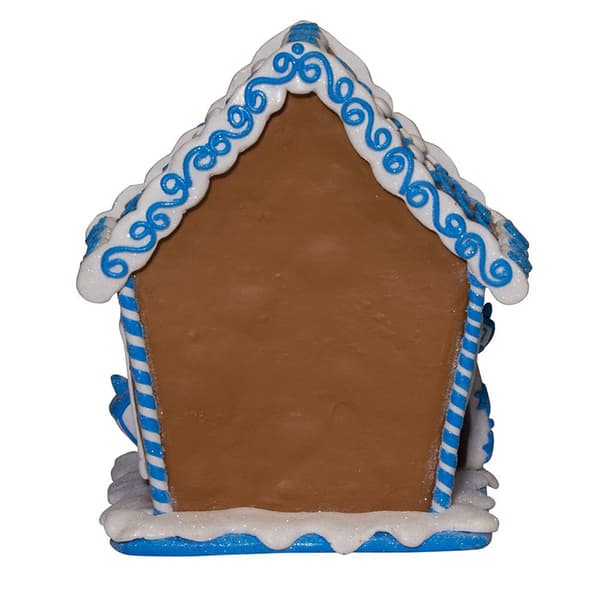 Kurt Adler 7in. LED Hanukkah Gingerbread House Table Piece