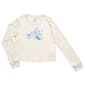 Girls (7-16) adidas® Long Sleeve Floral Logo Heather Tee - image 2